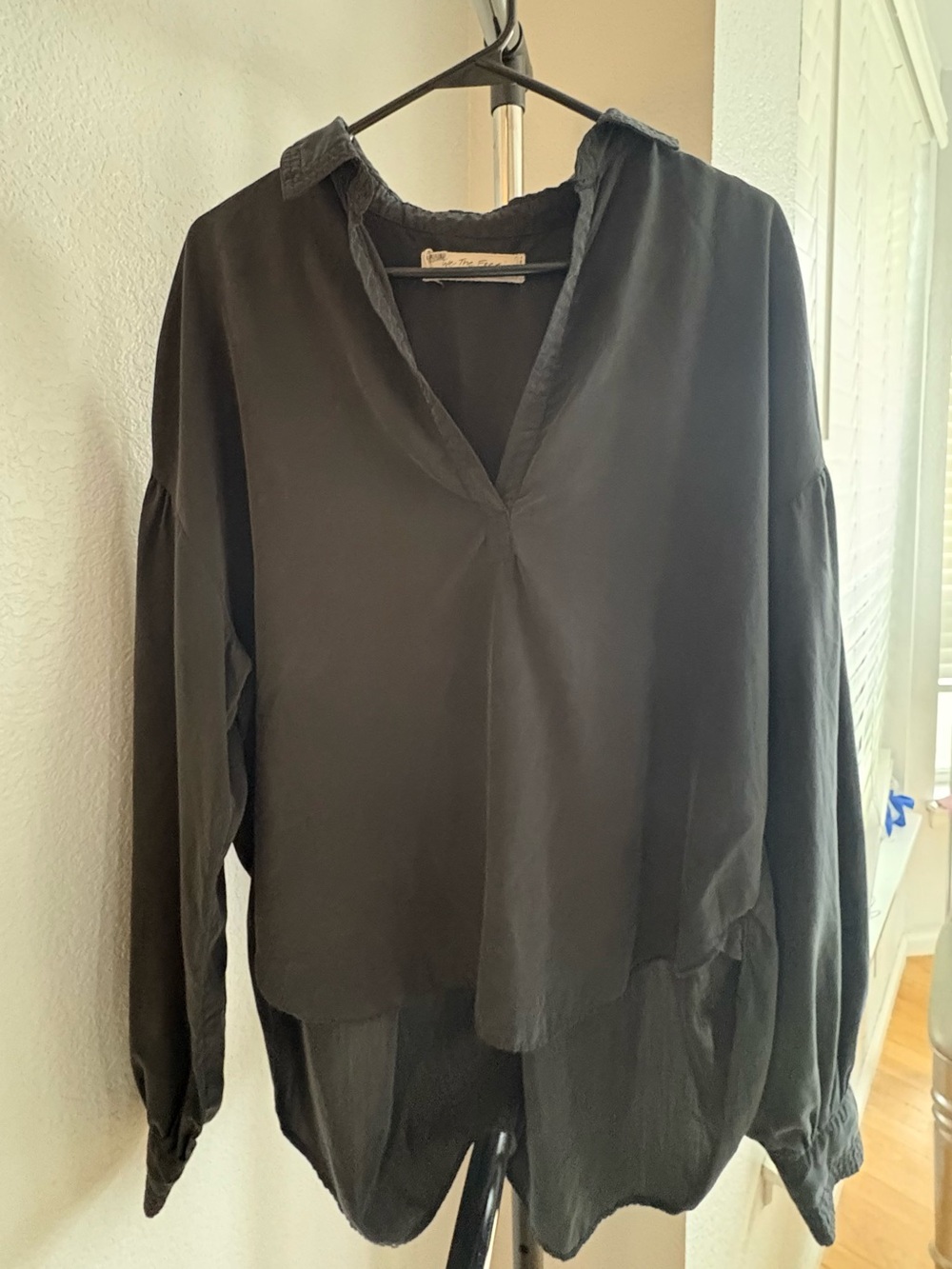 Free People Love Until Tomorrow Modal Oversized Blouse, NWOT, SZ small